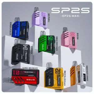 SP2S Max 充電式主機 思博睿方塊霧化煙桿 (通用 SP2S Max 煙彈)